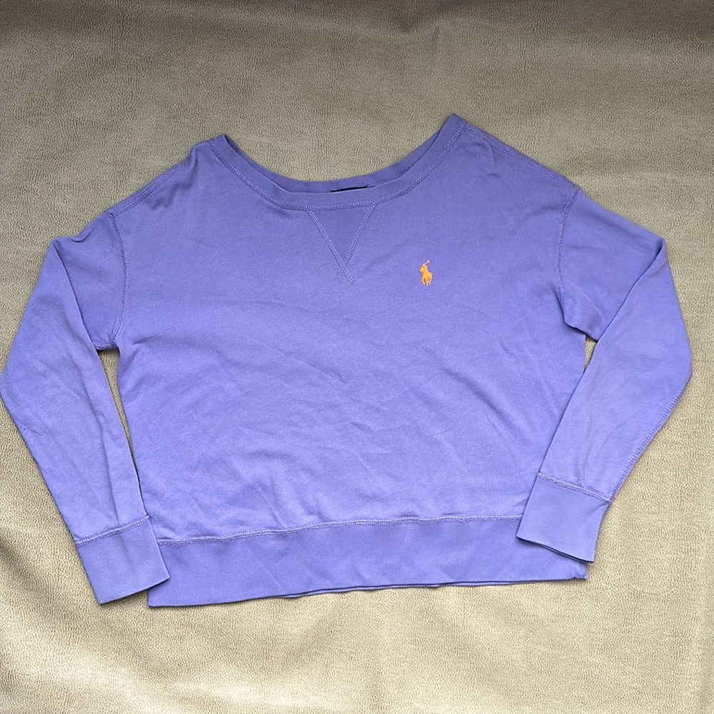 Polo Purple Sweater Size Small